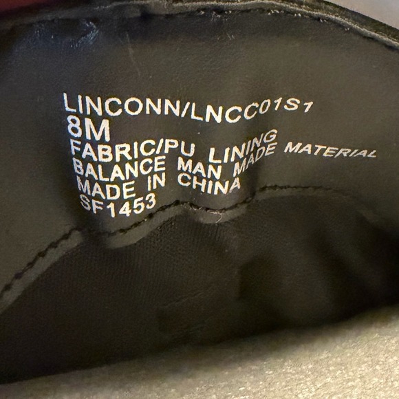 Steve Madden Linconn Boots Black Faux Leather Knee Cowboy Western Heel Sz 8 - Picture 12 of 13